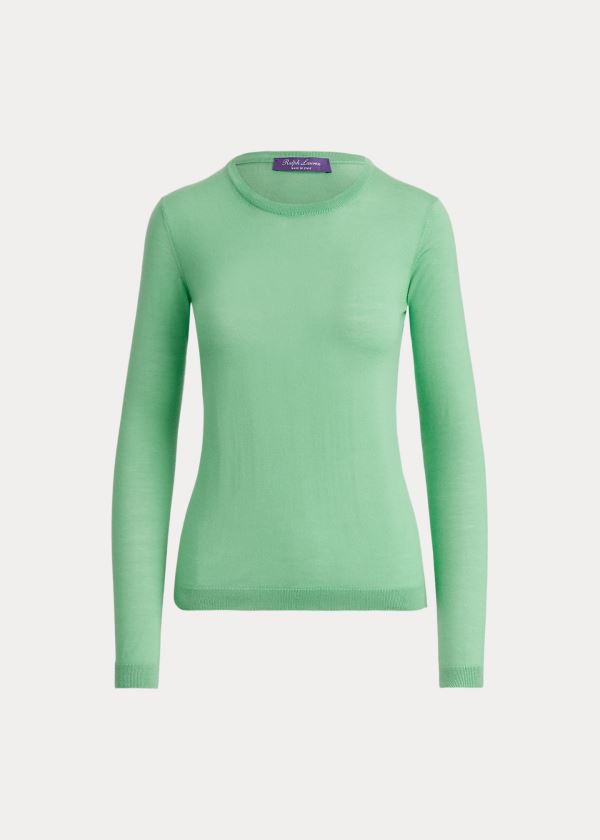 Suéter Ralph Lauren Cashmere Crewneck Mulher 71628-MEAH